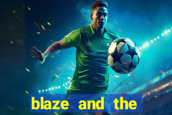 blaze and the monster machines logo font
